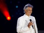 Andrea Bocelli bude v Bratislave používať špeciálny mikrofón