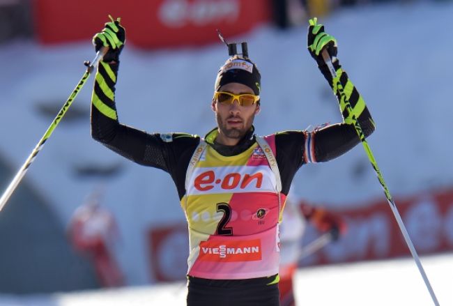 Martin Fourcade opäť hviezdil, je na čele Svetového pohára