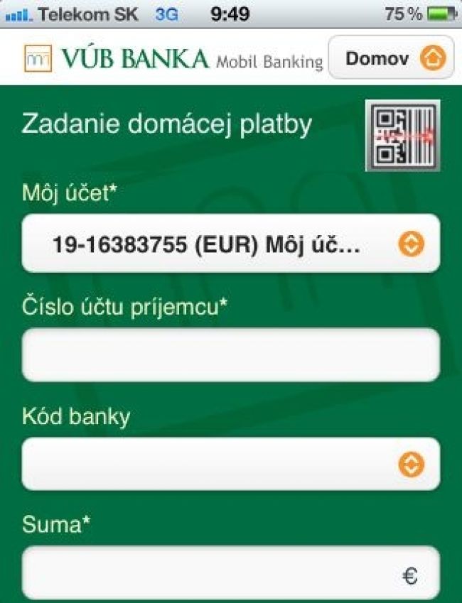 Platby cez QR kódy už aj pre mobilné zariadenia Apple