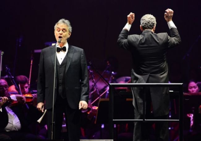 Tenorista Andrea Bocelli sa teší na vystúpenie v Bratislave