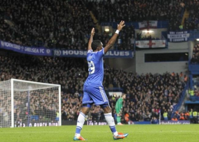 Video: Hetrik Eto\'oa znamenal triumf Chelsea nad Manchestrom