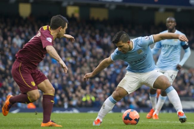 Video: Agüero hetrikom zachránil Manchester pred hanbou