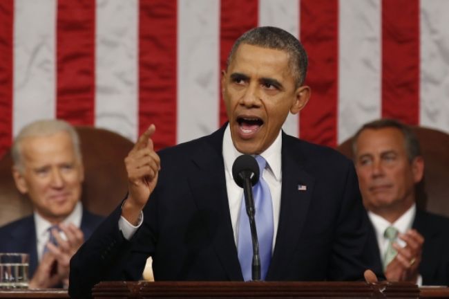 Obama sľúbil národu prelomový rok, ekonomika USA stále kríva