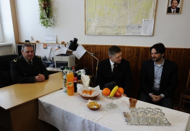 Fico bol v Moldave nad Bodvou povzbudiť policajtov