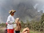 Sopka Sinabung opäť vybuchla, zabíjala i deti