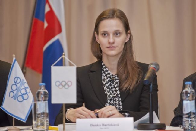 Danka Barteková 6. februára pobeží s olympijským ohňom v centre Soči