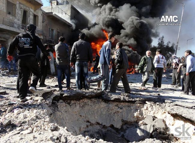 Sýrski povstalci znovu zaútočia v Halabe, varovali ľudí