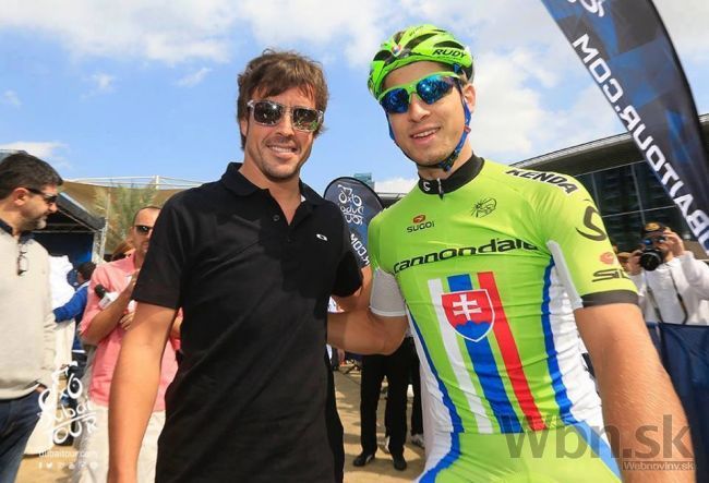 Peter Sagan sa opäť fotil s Alonsom, stretli sa v Dubaji