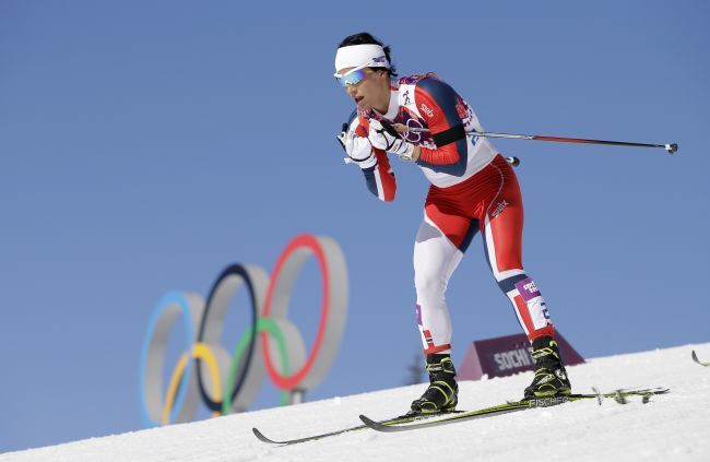 Marit Björgenová obhájila olympijské zlato v skiatlone