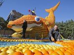Festival citrónov patrí medzi najväčšie akcie na Azúrovom pobreží