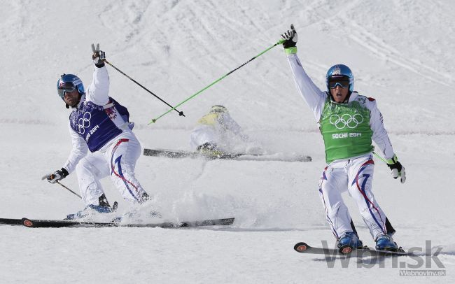 Francúzi ovládli olympijský skikros, získali všetky medaily