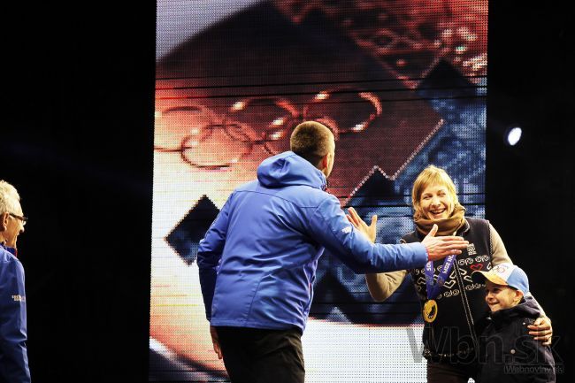 Zlatú Kuzminovú veľkolepo privítali v Banskej Bystrici