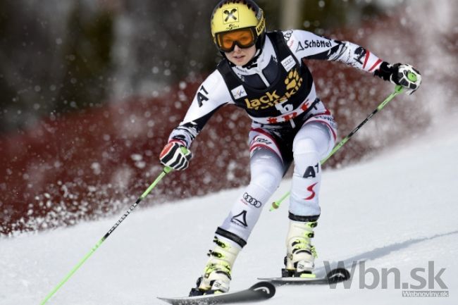 Rakúšanka Fenningerová triumfovala v obrovskom slalome