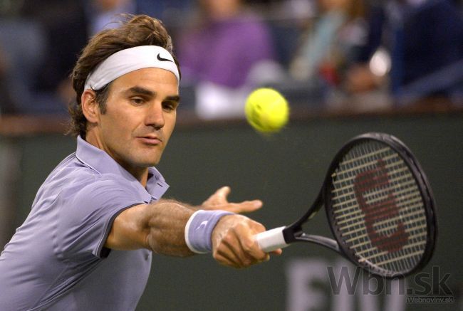 Roger Federer je v Indian Wells v semifinále bez straty setu