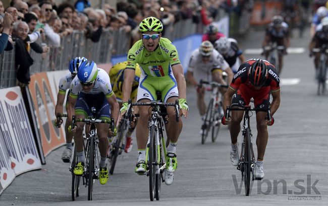 Sagan sa na Tirreno - Adriatico stal lídrom bodovacej súťaže