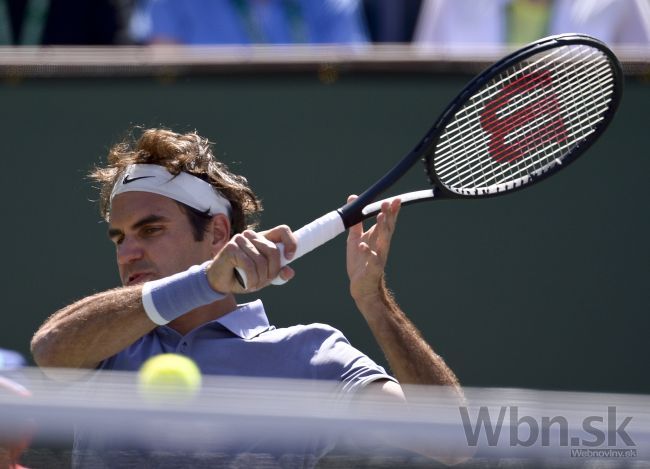 Roger Federer hladko postúpil do finále v Indian Wells