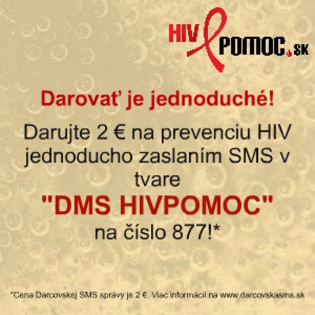 Začala sa verejná zbierka na pomoc HIV pozitívnym ľuďom