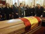 Španielsky kráľ sa rozlúčil so zosnulým expremiérom