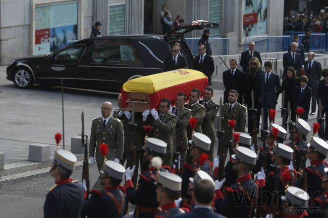 Madrid smúti, v utorok pochová expremiéra Suáreza