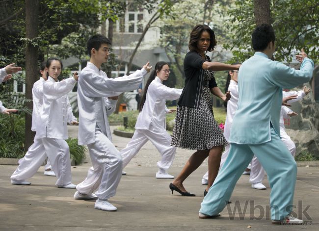 Michelle Obamová si v Číne pochutila na tibetskej kuchyni