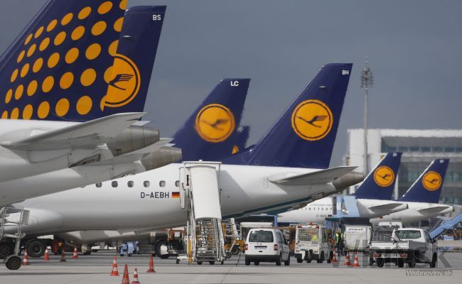 Lufthansa ruší stovky letov,  pozemný personál štrajkuje