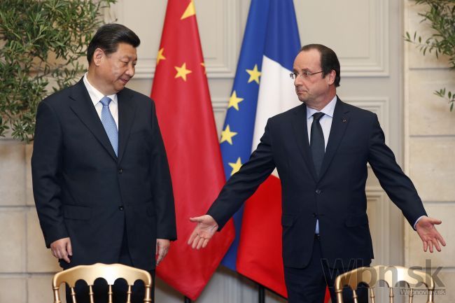 Čína a Francúzsko plánujú miliardové obchody