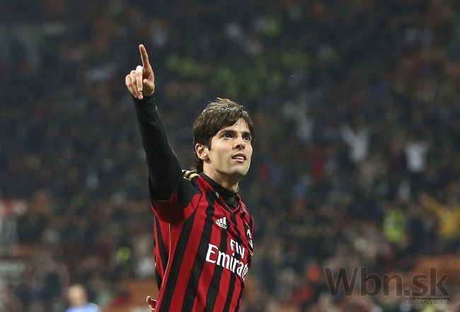 Video: Kaká oslávil 300. zápas za Miláno dvoma gólmi