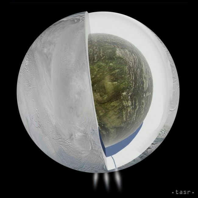 Jeden z mesiacov planéty Saturn ukrýva rozľahlé more