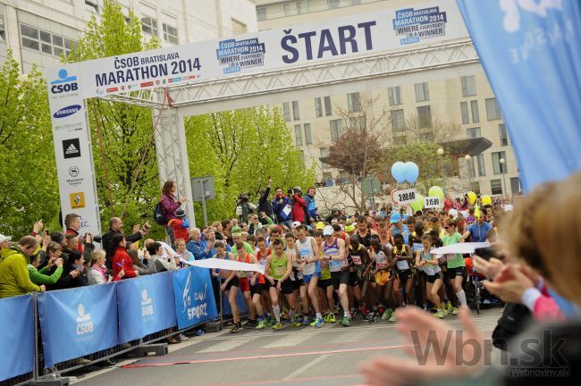 Bratislavský maratón ovládli Keňania