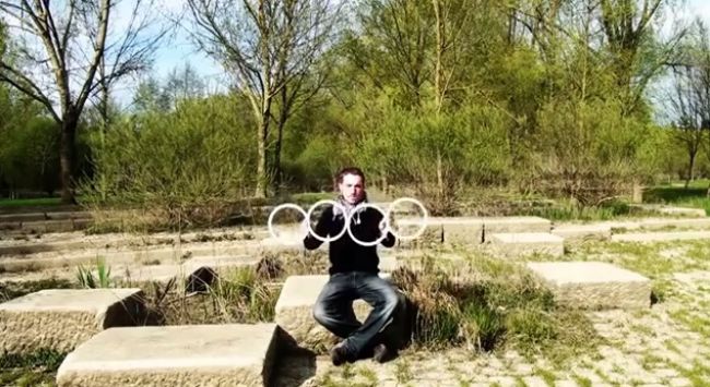 Video: Zaujímavá optická ilúzia s kruhmi