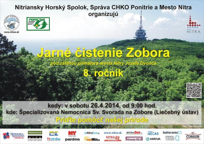 Jarné čistenie Zobora 2014