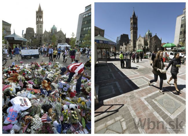 Boston si pripomína prvé výročie teroristických útokov