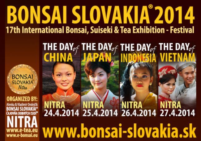 Nitra pozýva na výstavu Bonsai Slovakia 2014