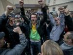 Proruskí stúpenci napadli policajnú stanicu v Odese