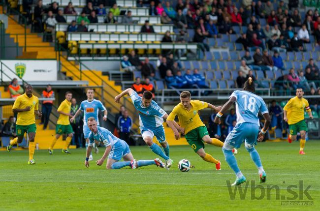 Slovan prehral v Žiline, oslavy titulu musia počkať