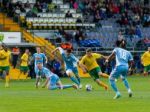 Slovan prehral v Žiline, oslavy titulu musia počkať