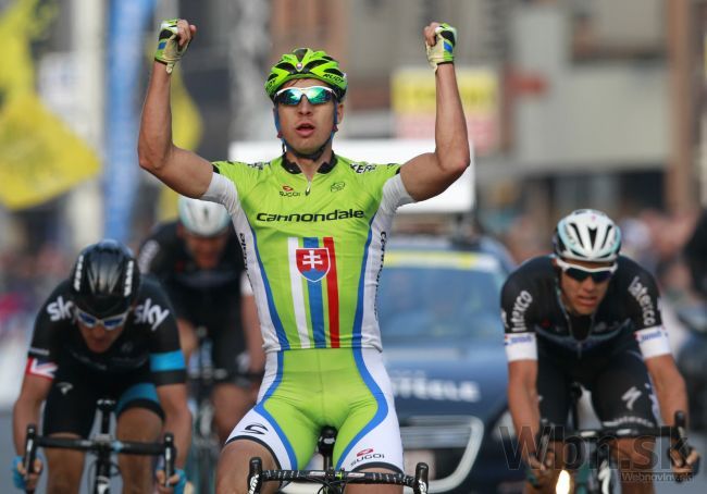 Peter Sagan bude v Kalifornii bojovať s elitnými špurtérmi