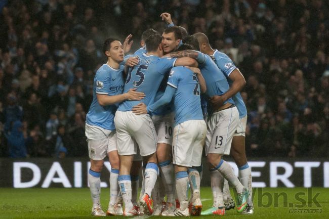 Manchester City uspel v dohrávke, titul má už na dosah