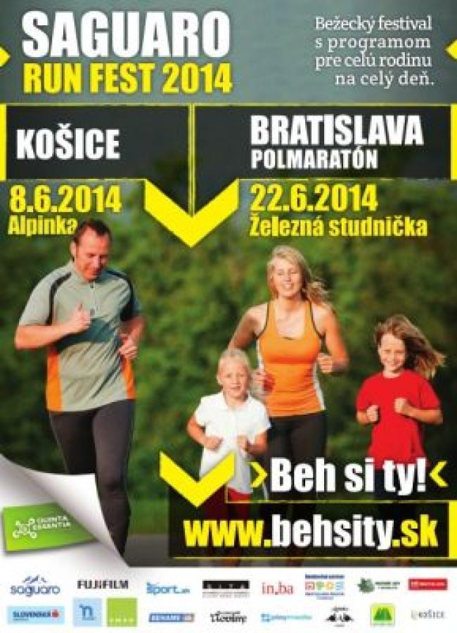 Bežecký festival v Bratislave a Košiciach