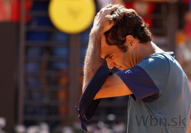 Federer sa môže venovať rodine, v Ríme sa veľmi neohrial