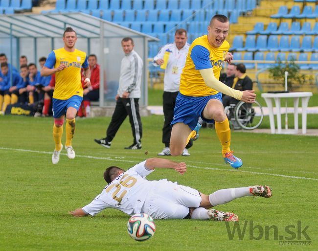 Slovan šiel domov spokojný, futbalisti Košíc doma vyhrali