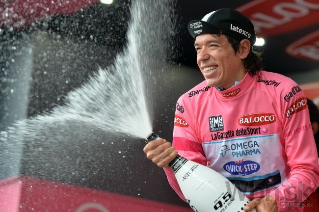 Urán sa po víťazstve v časovke stal lídrom Giro d´Italia