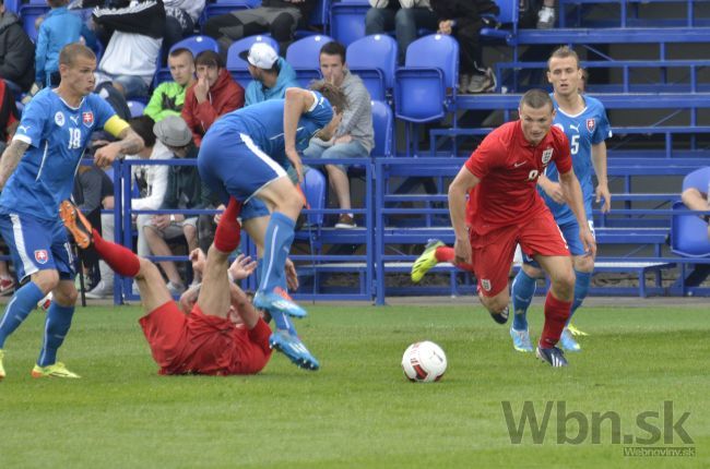 Mladí slovenskí futbalisti tesne zdolali Angličanov