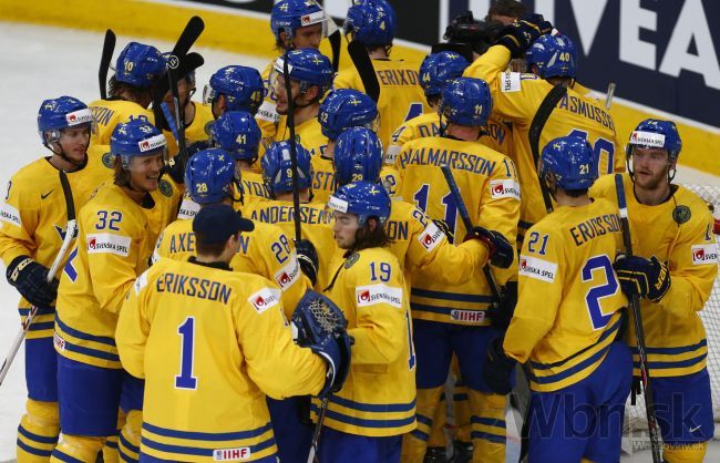 Švédi sú prví v rebríčku IIHF, Slovákov asi o rok presunú