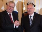 Gašparovič bol na Pražskom hrade, Zeman ho pozval poľovať