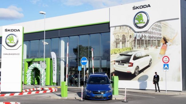 DANUBIASERVICE otvára nový špičkový showroom ŠKODA