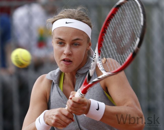 Karolína Schmiedlová v treťom kole Roland Garros neuspela