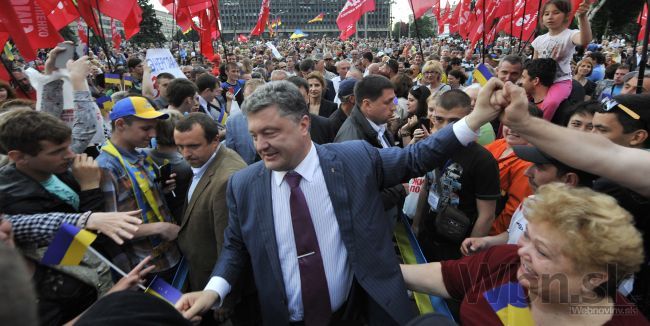 Nového ukrajinského prezidenta Porošenka inaugurujú v sobotu