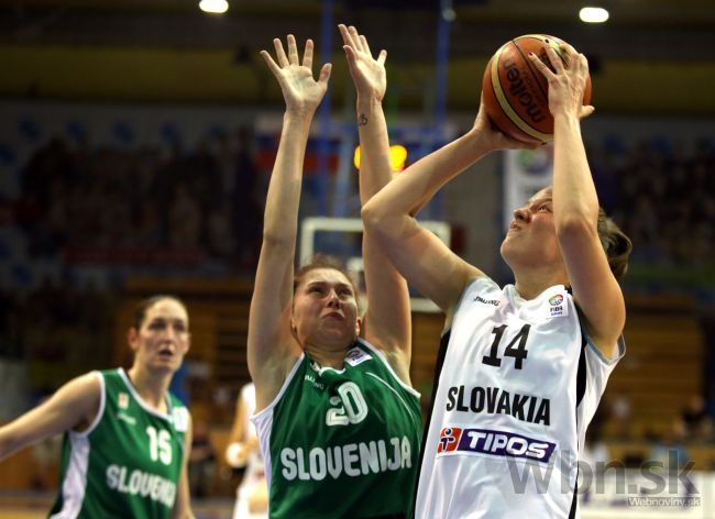 Slovenské basketbalistky zdolali v kvalifikácii ME Slovinky