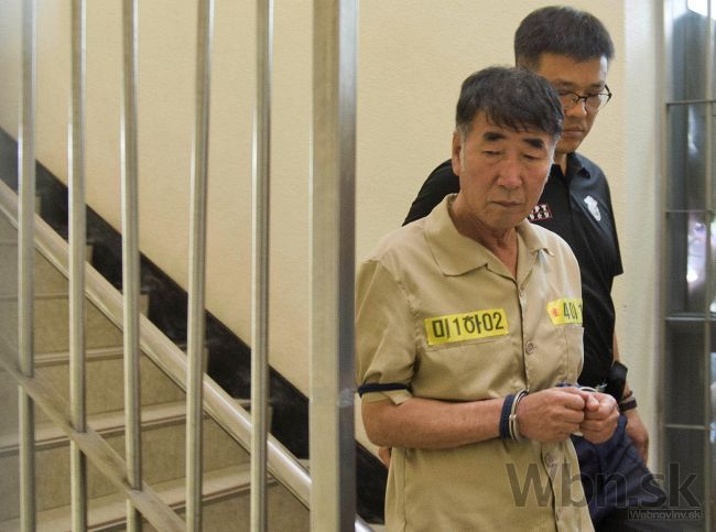 Posádke stroskotaného kórejského trajektu hrozí trest smrti